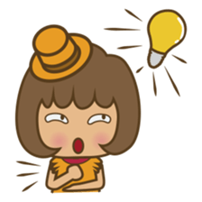 Aoi, the sweet blue eyed girl sticker #917757