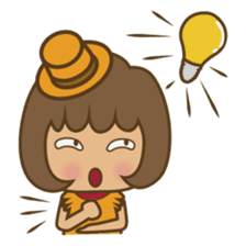 Aoi, the sweet blue eyed girl sticker #917757