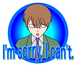 A good men sticker #917892