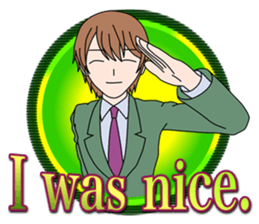 A good men sticker #917893