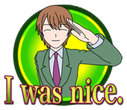 A good men sticker #917893