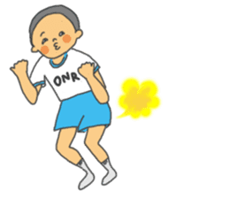 Japanese Old-fashioned Boy Sticker sticker #918008