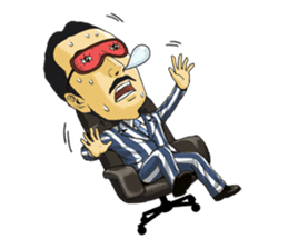 Mr.FIGURE, the enthusiastic business man sticker #918058