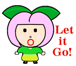 Happy smile sisters. strAwberry&Peach sticker #918162