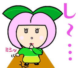 Happy smile sisters. strAwberry&Peach sticker #918189