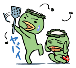 Mr.Kappa & Ms.Kapako sticker #918284