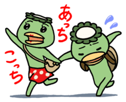 Mr.Kappa & Ms.Kapako sticker #918300