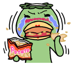 Mr.Kappa & Ms.Kapako sticker #918302