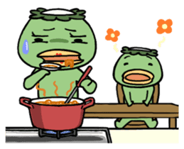 Mr.Kappa & Ms.Kapako sticker #918304