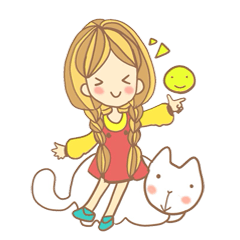 Nuja Pigtail hair Girl