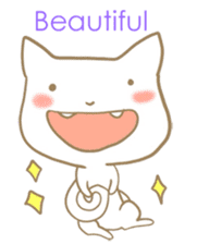 Nuja Pigtail hair Girl sticker #918742