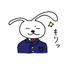 a talking rabbit sticker #919032