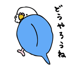 Japanese dialect bird sticker #919151