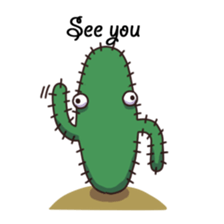 Cute Cactus sticker #919401