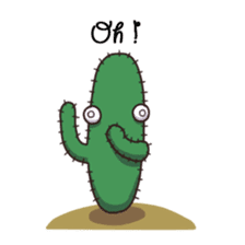 Cute Cactus sticker #919418