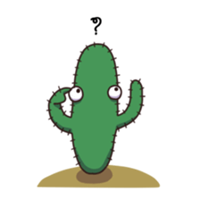 Cute Cactus sticker #919423