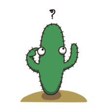 Cute Cactus sticker #919423