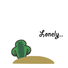 Cute Cactus sticker #919426