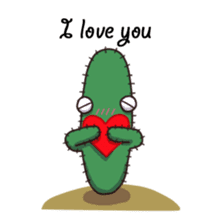 Cute Cactus sticker #919428