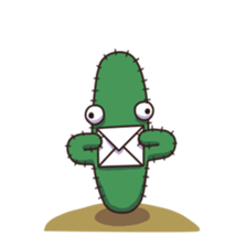 Cute Cactus sticker #919433