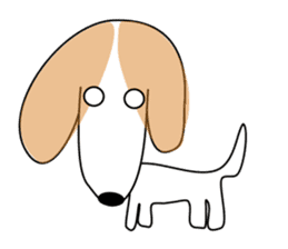 The cute dog CREA sticker #919758