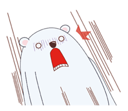 Darla the polar bear sticker #919951