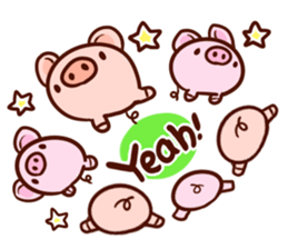 Piglet ism sticker #919973