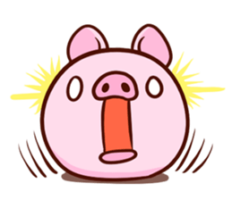 Piglet ism sticker #919976
