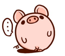 Piglet ism sticker #919980
