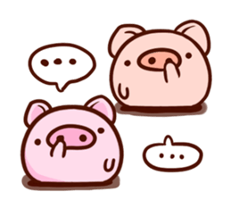 Piglet ism sticker #919982