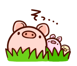 Piglet ism sticker #919985