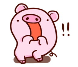 Piglet ism sticker #919995