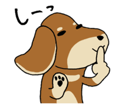 Dog sticker [Dachshund] sticker #920408