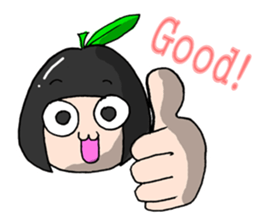 [okim]school girl Apple sticker #920490