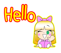 limited time lovely princess stamp sticker #921640