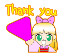 limited time lovely princess stamp sticker #921641