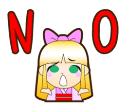 limited time lovely princess stamp sticker #921643