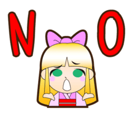 limited time lovely princess stamp sticker #921643