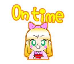 limited time lovely princess stamp sticker #921648