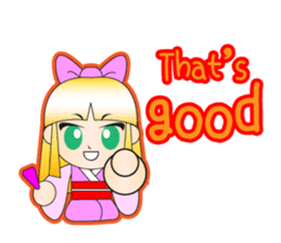 limited time lovely princess stamp sticker #921653