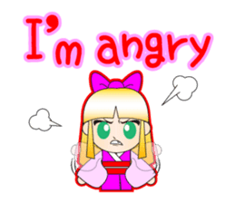 limited time lovely princess stamp sticker #921658