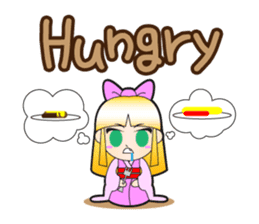 limited time lovely princess stamp sticker #921659