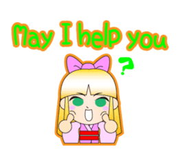 limited time lovely princess stamp sticker #921663