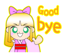 limited time lovely princess stamp sticker #921664