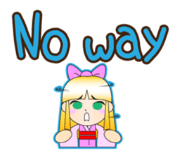 limited time lovely princess stamp sticker #921668