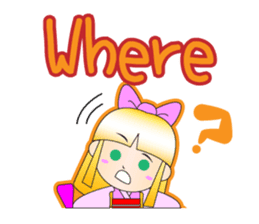 limited time lovely princess stamp sticker #921673