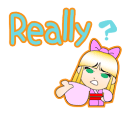 limited time lovely princess stamp sticker #921677