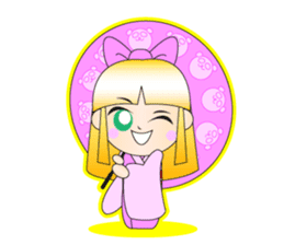 limited time lovely princess stamp sticker #921678