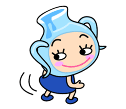 Original Horoscopes: "The Water-bearer" sticker #921922