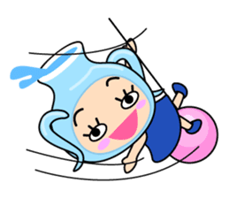 Original Horoscopes: "The Water-bearer" sticker #921925